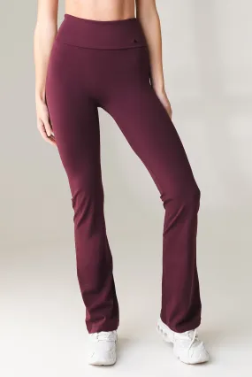 Cloud II Foldover Trouser - Wine