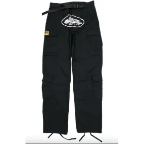 Corteiz 5 Starz Special Edition Black Guerillaz Cargo Pant Black