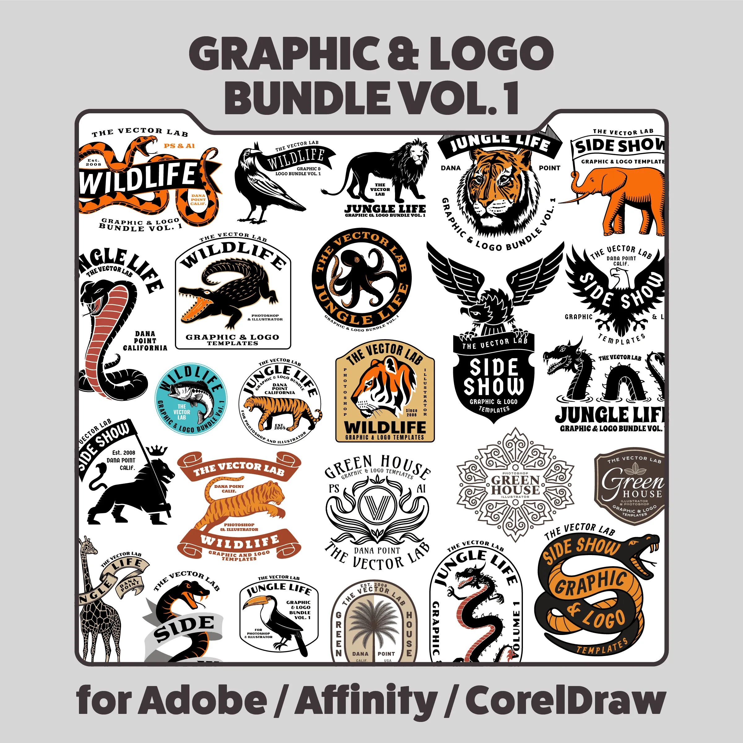 Graphic & Logo Bundle Vol. 1