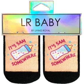 It's 5am Somewhere Baby Socks