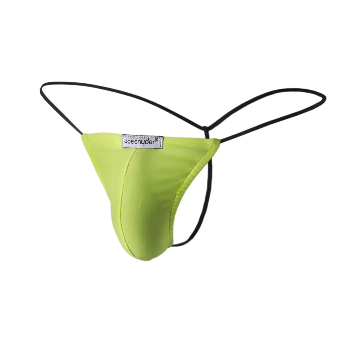 Joe Snyder JS02-Pol Polyester G-String Yellow Poly