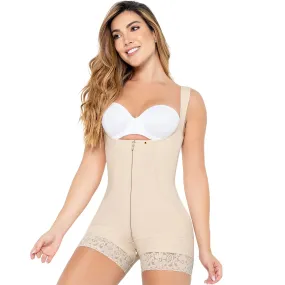 MARIAE FPF5530 Faja Colombiana Postpartum & Daily Use Tummy Control Shapewear Bodysuit