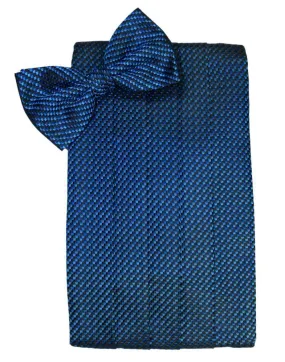 Royal Blue Venetian Kids Cummerbund